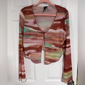 garage see-through long sleeve